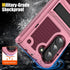 for Samsung Galaxy Z Fold 5 Case, Shockproof 2 in 1 Silicone Rubber with Hard PC Rugged Full Body Protection Phone Cover for Samsung Galaxy Z Fold...