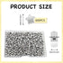 400 Pcs Star Beads Charm, 6mm Star Shape Spacer Star Spacer, Beads Star Pony Beads Five-Pointed Star Bracelet Charms with Box Sealing Star Beads f...