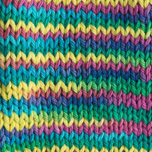 Lily Sugar 'N Cream The Original Ombre Yarn, 2oz, Gauge 4 Medium, 100% Cotton, Psychedelic - Machine Wash & Dry...