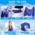 SZELAM Cooling Towel,6 Packs Ice Towels,Soft Breathable Chilly Towel,Microfiber Towel for Yoga,Gym,Workout,Sports,Fitness,Running,Camping,Hiking 4...