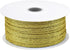 Nylon Taffeta Metallic Ribbon, 100 Yards, 1/8-inch - Gold...