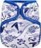 OsoCozy One Size Cloth Diaper Covers - Adjustable Snap Fit & Double Leg Gussets for Baby Boys & Girls from 8-35 Pounds. Use with Prefold, Flat or ...