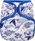 OsoCozy One Size Cloth Diaper Covers - Adjustable Snap Fit & Double Leg Gussets for Baby Boys & Girls from 8-35 Pounds. Use with Prefold, Flat or ...