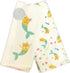 ENVOGUE Cute Mercats Cat Mermaids Swimming with Fish Set of Two Decorative Novelty Kitchen Hand Towels 18" x 28"...