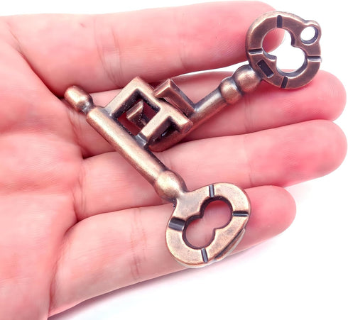 Traditional Brain Teaser, Classical Puzzle Magic Toy (Keys)...