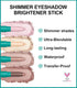 Erinde 4 Colors Eyeshadow Stick, Eye Brightener Stick, Shimmer Creamy Eye Shadow Makeup, Long Lasting Waterproof Glitter Highlighter Eye Liner Pen...