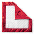 SwaddleDesigns Baby Lovie, Small Security Blanket, Plush Dots with Satin Trim, Red, 14 x 14 inches (36 x 36 cm)...
