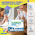 FIXSMITH Laundry Detergent Sheets - 200 Loads (100 Sheets) Fresh Linen Scent - Hypoallergenic,Eco Friendly Laundry Detergent Strips Ultra-Concentr...