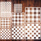 8 Pcs Check Stencil Buffalo Pattern Stencils Reusable Checkerboard Stencils for Painting Wood Wall Tile Canvas Paper Fabric...