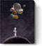 ARTZON Inspirational Wall Art Canvas Print Astronaut Holding Planet Creative Picture Framed Artwork for Bedroom, Bathroom, Living Room, Office, 12...