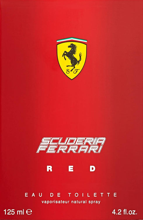 Ferrari Scuderia Red Eau De Toilette Spray, 4.2 Ounce...
