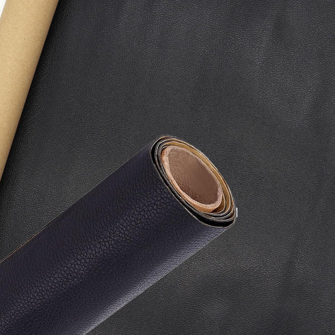 Leather Repair Patch - 60 x 16in Self Adhesive Leather Repair Patch Tape Kit for Furniture, Sofa, Office Chair, Car Seat, Leather Goods(Black)...