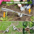 Garden Weeding Tool-Hand Weeder Tool- Leverage Base Design and V-Fork?One-Piece Stainless Steel Design for Greater Strength, Easy Weed Removal and...