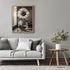 Posterizer 1 pcs-lone sunflower in a round vase-minimalist modern art 2-Floral & Botanical Art-Collectibles & Fine Art-Decor for Home & Office- un...