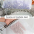 Polecasa Premium Soft 125g Diamond Mesh Laundry Bags with Sturdy Zipper for Delicates – 3 Pack Medium Durable Laundry Wash Bags - Protect Clothes ...
