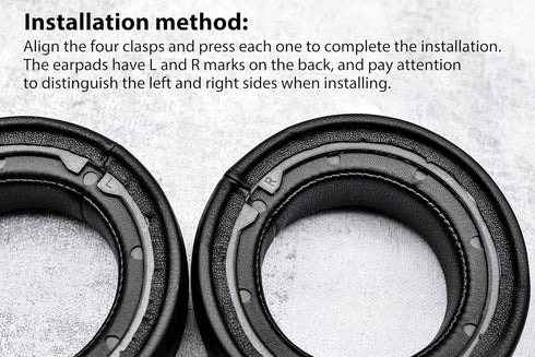 Replacement Earpads Compatible with LucidSound LS20 LS25 LS30 LS40 Headset, Ear Pads Cushions with High-Density Memory Foam (Cooling Gel Fabric)...