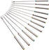 Fox Run Stainless Steel 9.5" Fondue Forks, 9.25 x 0.5 x 0.5, Metallic...