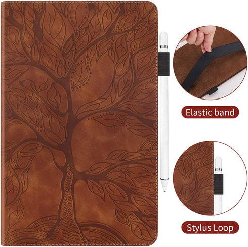 Case for Samsung Galaxy Tab S8 2022/S7 2020 11 Inch Case PU Leather Folio Stand Cover Shell with Pencil Holder Multi-Angle Viewing for SM-T870/T87...