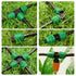 Drip Irrigation Fittings Kit for 1/4" Tubing, 65 Pcs Drip Line Lock Barbed Connectors for Drip Systems - 18 Couplings, 15 Tees, 12 End Caps,1 0 El...
