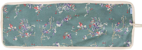 Teamoy Crochet Hook Case, Roll Bag Holder Organizer for Various Crochet Needles and Knitting Accessories, Plum Flowers...