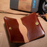Leather Bifold Card Wallet Slim Minimalist Wallet for Women & Men Front Pocket Card Holder for 8 Credit Cards...