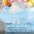 Glad Trash Bags, ForceFlexPlus Tall Kitchen Drawstring Garbage Bags, 13 Gallon, Febreze Beachside Breeze, 34 Ct...