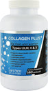 Multi Collagen Pills Plus + 180 Capsules (Types I, II, III, V & X) + Absorption Enhancer (3 Months Supply) - Non-GMO, Collagen Supplements to Supp...