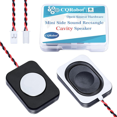 2 Pieces/1 Pair 35 mm * 25 mm * 6.8 mm Side Sound 4 Ohm 2 Watt / 3 Watt Rectangle Cavity Speaker, JST-PA 1.25 mm 2-Pin Interface Wire, for Compute...