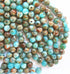 200PCS Acrylic Crystal Beads for Jewelry Making Round Loose Beads Charms Marble Patterns for Bracelets Earring Necklace Rings Adults Beading DIY A...