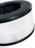 Nispira BS-01 3-In-1 True HEPA Filter Replacement Compatible with Slevoo Air Purifier BS-01 | Removes Smoke, Chemical VOCs, Odor | 1 Pack...
