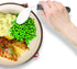 Rehabilitation Advantage Right Handed Grip Easy Coated Offset Spoon, Gray...