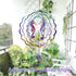 Seahorse 3D Wind Spinner Kinetic Metal Art Hanging Wind Spinner Outdoor Decoration Ocean Ornaments Decor for Yard and Garden...