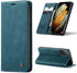 Kowauri Flip Case for Galaxy S21 Ultra - Leather Wallet With Card Slot and Magnetic Closure for Samsung Galaxy S21 Ultra 5G (Teal)...