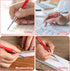 Enhon 2mm Mechanical Carpenter Pencil Set with 12 Marker Refills and Sharpener, Woodworking Marking Tool Solid Deep Hole Construction Pencil, Exte...