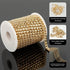 YOUBEIYEE 33 Feet Gold Cuban Link Chain for Men and Women Necklace DIY Gold Plated Aluminum Jewelry Chains Bulk with Jump Rings and Lobster Clasps...