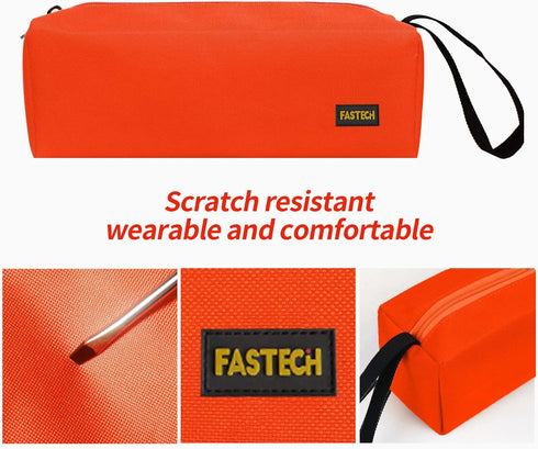 1-Pack Zipper Utility Tool Bag, Small Zipper Bags/Multi-purpose Tool Pouch Tote Bags Storage Organizer for Screwdrivers, Pliers, Nut Drivers Gifts...