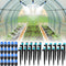 40 Pcs Fast Connect Drip Irrigation Emitters Kit Include 20 Mist Nozzles, 10 Drip Emitters and 10 Dripper Sprayers for 1/4" Garden Watering Tubing...