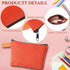 10 Pieces Canvas Makeup Bags Bulk Travel Cosmetic Bags Plain Makeup Pouch Multi-Purpose Blank Travel Toiletry Bag DIY Craft Bags with Zipper for W...
