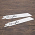 10PCS S922EF Reciprocating Saw Blades Metal 18TPI 150mm BIM Sabre Saw Blades for Cutting Metal 1.4mm Tooth Pitch Power Tool Accessories...