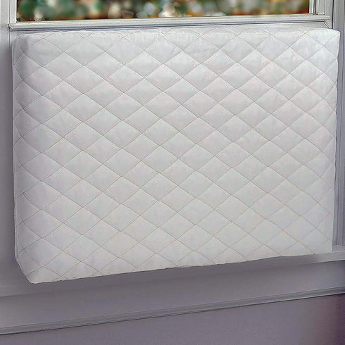 ALPINE HARDWARE American Owned Indoor Window AC Covers Double Insulation Air Conditioner Cover (White, 28" x 20" x 3.5")...