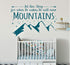 Let Him Sleep for When He Wakes - Baby Boy Nursery Decal | 22x32 Inches | Peel and Stick Wall Decal...