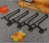 LIONWEI LIONWELI 6 Inch Black Iron Plate Stand Holder Easel Display Stand for Plate?Picture?Photo and More,4 pcs....