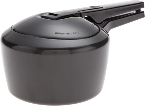 HAWKINS Futura 2 Litre Pressure Cooker, Hard Anodised Inner Lid Pressure Cooker, Small Cooker, Black (FP20)...