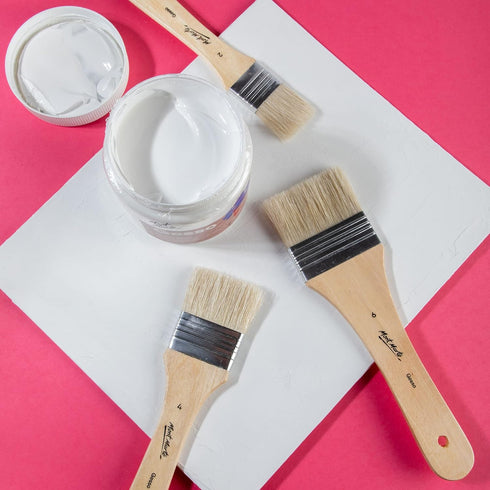 Mont Marte Gesso Brushes Sizes 2.4.6...