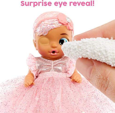 Baby Born Surprise Small Dolls Series 8 - Unwrap Surprise Collectible Baby Doll with 3 Water Surprises, Gemstone-Themed Dress, Color Change Diaper...