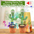 Emoin Dancing Cactus Baby Toys, Talking Cactus Toys Repeats What You Say Baby Boy Toys, Dancing Cactus Mimicking Toy with LED English Sing Talking...