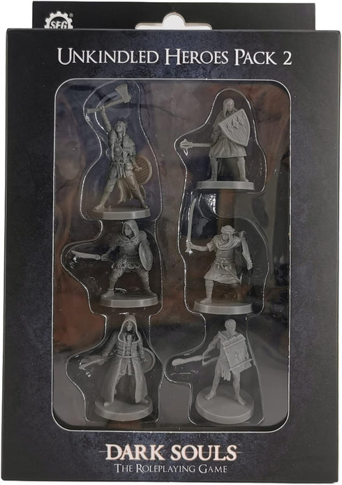 Dark Souls The Role Playing Game: Unkindled Heroes Pack 2 Miniatures & Stat Cards...