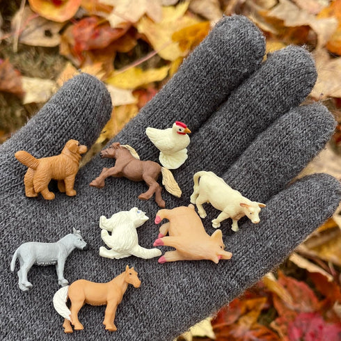 Safari Ltd. Good Luck Minis Ranch Fun Pack – 8 Mini Figurines or Ranch Animals – Educational Toy Figures for Kids Ages 5+...