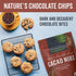 Viva Naturals Organic Cacao Nibs, 8 oz (227 g) - Keto Friendly and Vegan, Unsweetened Chocolate Chip Substitute, Perfect for Gluten Free Baking, C...
