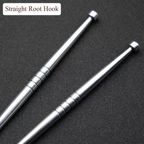 Bonsai tools 200/240 Mm Straight Bonsai Root Hook Made by Aviation Aluminum Alloy (Type A (200Mm))...